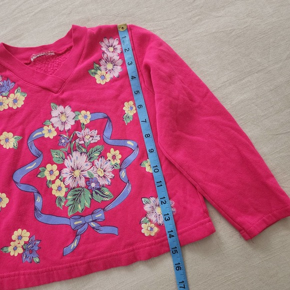 Vintage Floral Crewneck 5t - Picture 4 of 6